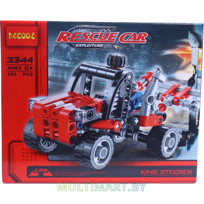 Конструктор Decool 3344 Спасатель